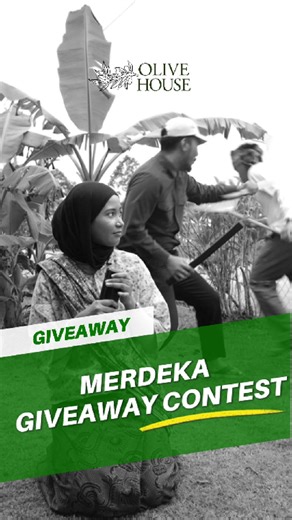 Merdeka Giveaway Contest 2025! 🇲🇾 Olive House nak ajak anda raikan bulan kemerdekaan sambil merdeka dari gaya hidup tak sihat! Tempoh peraduan: 15 Ogos – 15 September 2025 Hadiah menarik menanti anda: ✅ Tumbler eksklusif Olive House ✅ Minyak Habbatus Sauda 50ml ✅ Baucar diskaun produk Olive House bernilai RM10 PERCUMA je nak join! Untuk info lanjut & penyertaan, boleh klik link ini https://www.facebook.com/share/p/1CY61ja7ii/?mibextid=wwXIfr #MerdekaContest #merdekagiveaway #Merdeka2025 #Olive