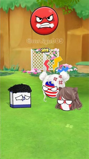 Negara Or Benua | Yang gerak jadi pacar ISRIWIL seumur hidup🤣⁉️#countryballs #lucu
