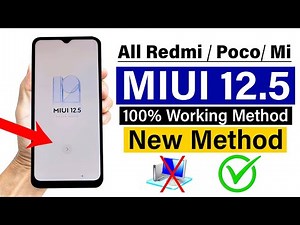 All Xiaomi Phones MIUI 12.5 : Google/ FRP Bypass - New Method (Without Pc)