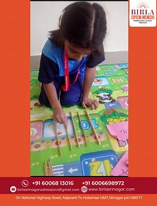 CLASS : 2ND ACTIVITY : MULTIPLICATION TABLE "Engaging in a fun and educational activity of Multiplication through Stickslication Table with my brilliant 2nd grade class. 🧮📚 #MathIsFun #LearningIsExciting #2ndGradeClass #StickslicationTable" #BOMMISS #HMT #SRINAGAR | Birla open minds international school Srinagar campus