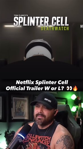 Todd Ryan | Official Trailer: Splinter Cell Deathwatch on Netflix #gaming #splintercell #netflixshows #showstowatch #gamingreels #playstation5 | Instagram