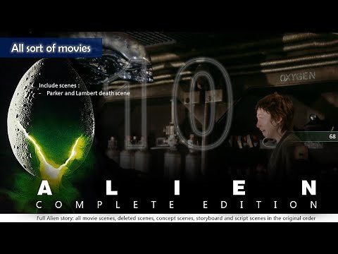 Alien (1979) CE10: Parker and Lambert death scene