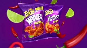 Takis Fuego Kettlez - Hot Chili Pepper & Lime Flavored Extreme Spicy Potato Chip Snack Size Bag