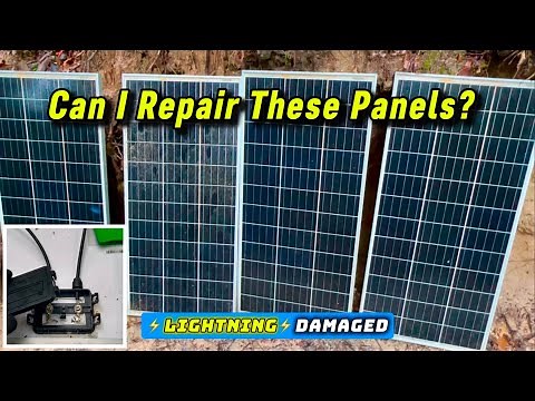 Solar Panel Repair | My Attempt At Repairing Nonfunctional Solar Panels