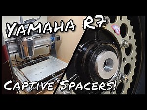Yamaha R7 - Captive Spacers - Genmitsu 3020 Aluminium