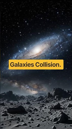 What Happens When Andromeda Collides With the Milky Way? #milkyway #galaxies #universe