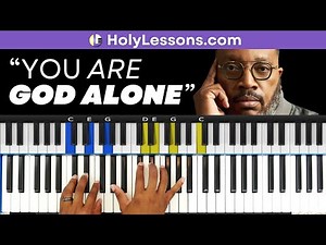 "You Are God Alone" 🔥 Full Piano Tutorial – Marvin Sapp (Kevin Bond Chords, Gospel Progressions)