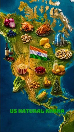 🇺🇸 | Every State's SpecialtyAmerica food map, USA USA #America #Geography #Food #Map