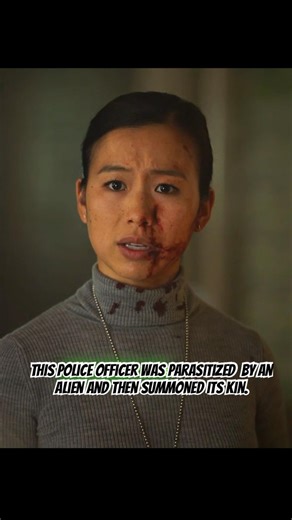 This police officer was parasitized 👽by an alien and then summoned its kin.#shortvideo #shorts