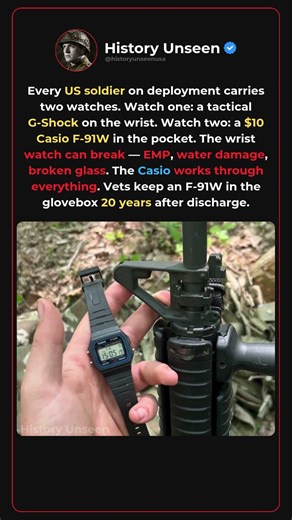Why US Soldiers Carry Two Watches On Deployment 🪖⌚