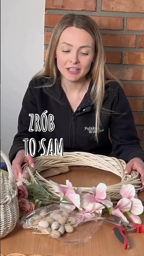 Zrób z nami wianek na #wielkanoc 🌸🐣 #wielkanocnedekoracje #zróbtosam