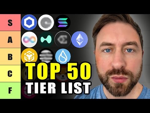 ULTIMATE Top 50 Crypto Tier List 2025 (ChatGPT Edition)