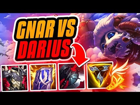 A Gnar Game Vs Darius :) | Season 15 Gnar Gameplay (League of Legends)