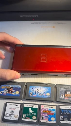 Let’s play Nintendo DS TRON! • • • #xbox #playstation #nintendo #videogames #gaming #gamer #retrogames #psp #ps2 #ps4 #xbox360 #gameboy #gamecube #starwars #marvel #pokemon #wii #ds #sega | Hunter Zeman