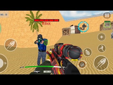 Counter Strike FPS Offline _ Android Gameplay