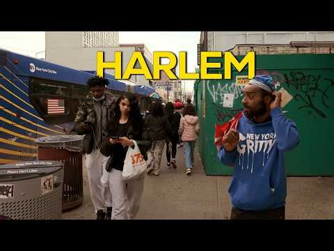 Harlem Walking / New York in 4K