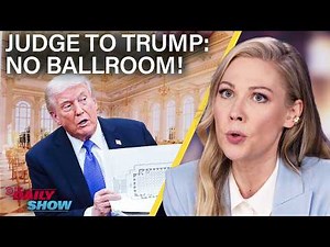Trump Drops in on SCOTUS & Bulldozes Judge’s Ballroom Construction Ruling | The Daily Show