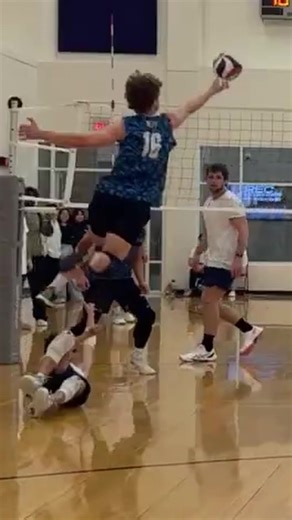I almost killed my libero #volleyball | Volleyball