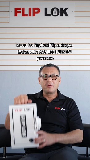 Meet the strongest, fastest and easiest lock on the market - the FlipLok 😎 #fliplok #fightbackwithfliplok #safety #security | FlipLok