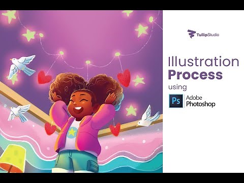 QUICK CHILDREN'S BOOK ILLUSTRATION PROCESS USING ADOBE PHOTOSHOP
