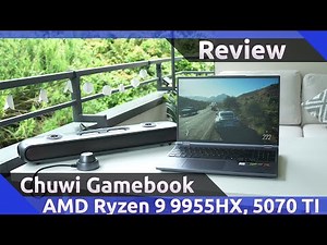 🎮 CHUWI GAMEBOOK Review (Ryzen 9 & RTX 5070 Ti) | Gaming meets elegance! 💻🔥 Review (2025)