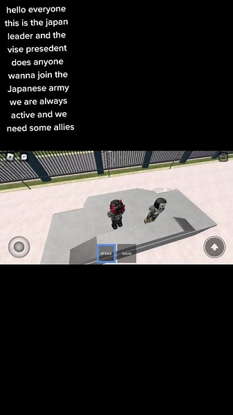 #japan #robloxarmy #robloxmilitary #japanesarmy #country #roblox #roleplay hey everyone we are the Japanese army