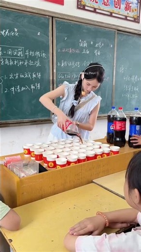 Teacher Makes Learning Fun With Cola