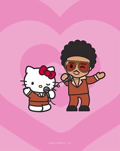 Hello, Bruno Mars ❤️#HelloKittyxBrunoMars coming soon. | Hello Kitty
