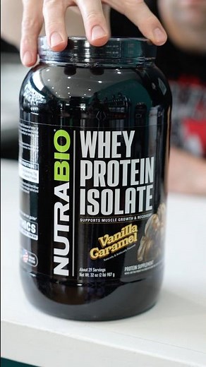 Nutrabio Vanilla Caramel Whey Protein Isolate | Philly Gainz #bodybuildingsupplement