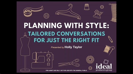 Planning with Style: Tailored Conversations for Just the Right Fit with Holly Taylor