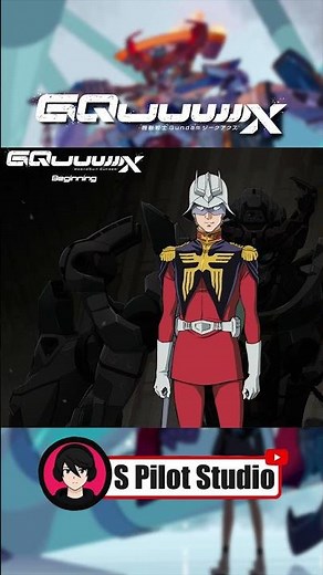 Char Aznable is still Char Aznable, even in GQuuuuuuX. #gundam #gunpla #gundam