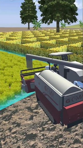 Harvester Tractor Farming Simulator 2020