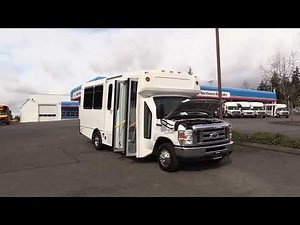 2014 Ford E-450 Champion Challenger 14 Passenger ADA Shuttle Bus - S04526