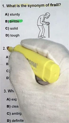 English Synonym Quiz – Test Your Vocabulary Before Time Runs Out!