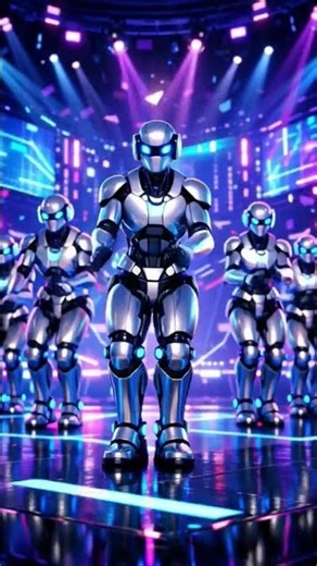 Robots Dance Battle Animated Video