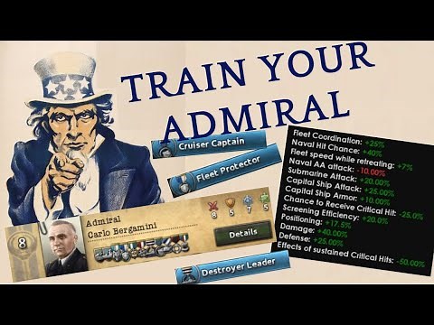 Get OP Admirals! - How navy REALLY works in Hoi4 - Naval Tutorial