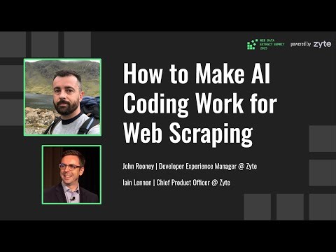 How to Make AI Coding Work for Enterprise Web Scraping