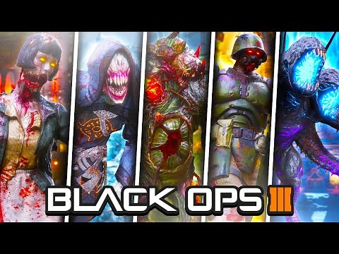 TOUTES les MAPS ZOMBIES de BLACK OPS 3 en 1 VIDÉO ! 🧟 (Ce Call of Duty Zombie était incroyable)