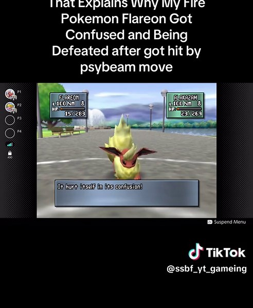 Flareon Confusion: The Psybeam Defeat Explained