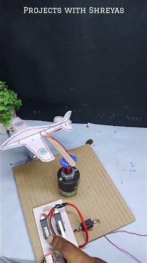 Amazing ⚡ Dual engine Aircraft 🔌 ✈️#simple #schoolproject #amazing #hacks #ideas #simple #new #diy