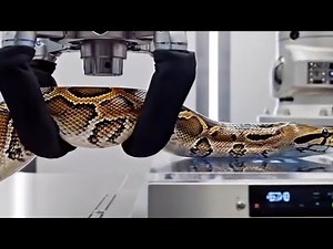 Inside a Python Skin Factory | From Raw Skin to Luxury Accessories 🏭✨