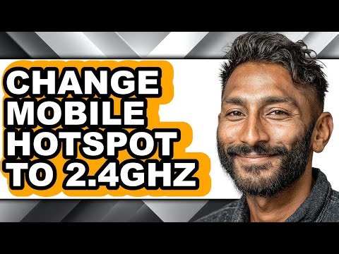 How to Change Mobile Hotspot to 2.4ghz (full Guide)