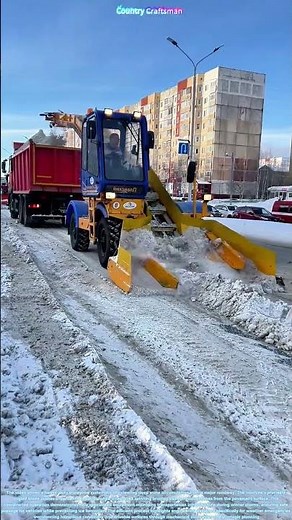 Snow Removal Mastery: How Giant Plows Clear Roads in Minutes