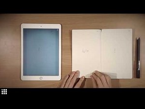 Moleskine Smart Writing Set tutorial with Pen +