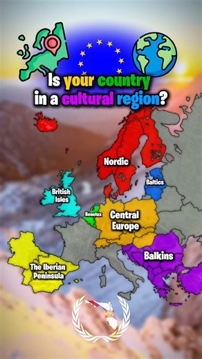 Is your country in a cultural region? #mapping #mapper #fyp #viral #region ￼