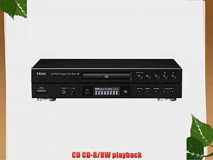 TEAC CD-P1260 CD Player with LCD and MP3 Playback
