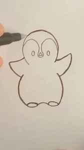 1.8K views · 14 shares | Cute Penguin drawing #penguin | Muhammad Awais | Facebook