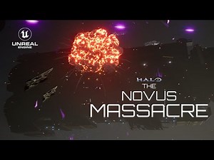 Halo: The Novus Massacre | Unreal Engine 5 Space Battle