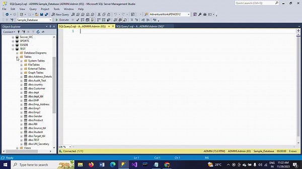 SQL SERVER||"Invalid Object Name" Error in SQL?