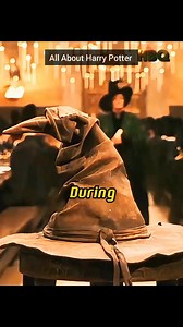The sorting ceremony at Hogwarts #harrypotter | All About Harry Potter